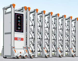 鋁合金伸縮門生產工藝流程